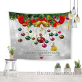 Merry Christmas Outdoor Party Decoration Tapestry 2020
